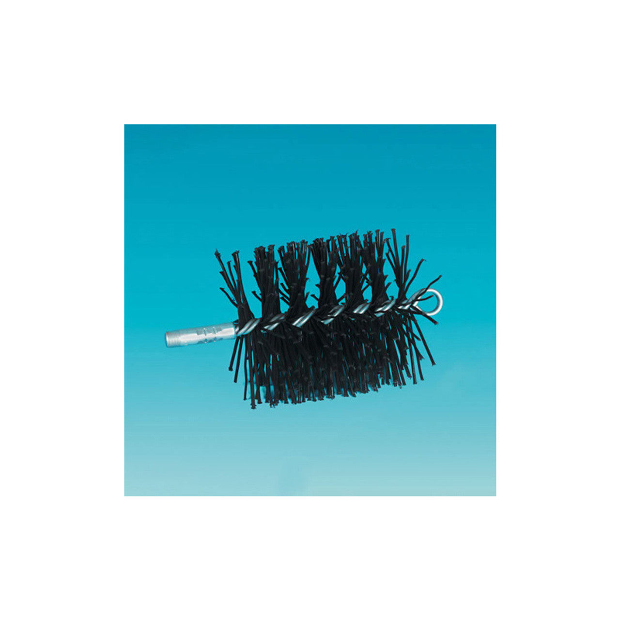 11" x 11" Poly Square Chimney Multi Flue Cleaning Brush with 3/8" PT - Chimney Cricket