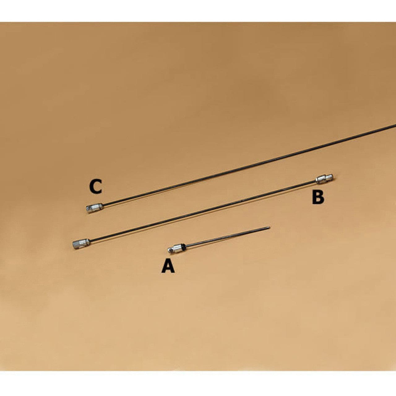 1/4" X 1' Foot Steel Starter Rod - OSR10 - Chimney Cricket