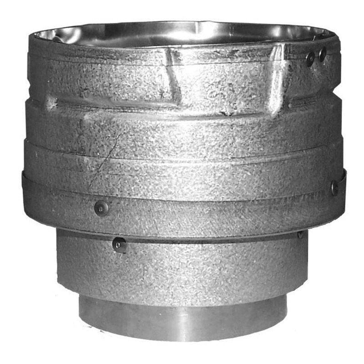 3" to 4" PelletVent Pro Galvalume Appliance Adaptor/Increaser - 3PVP-X4AD - Chimney Cricket