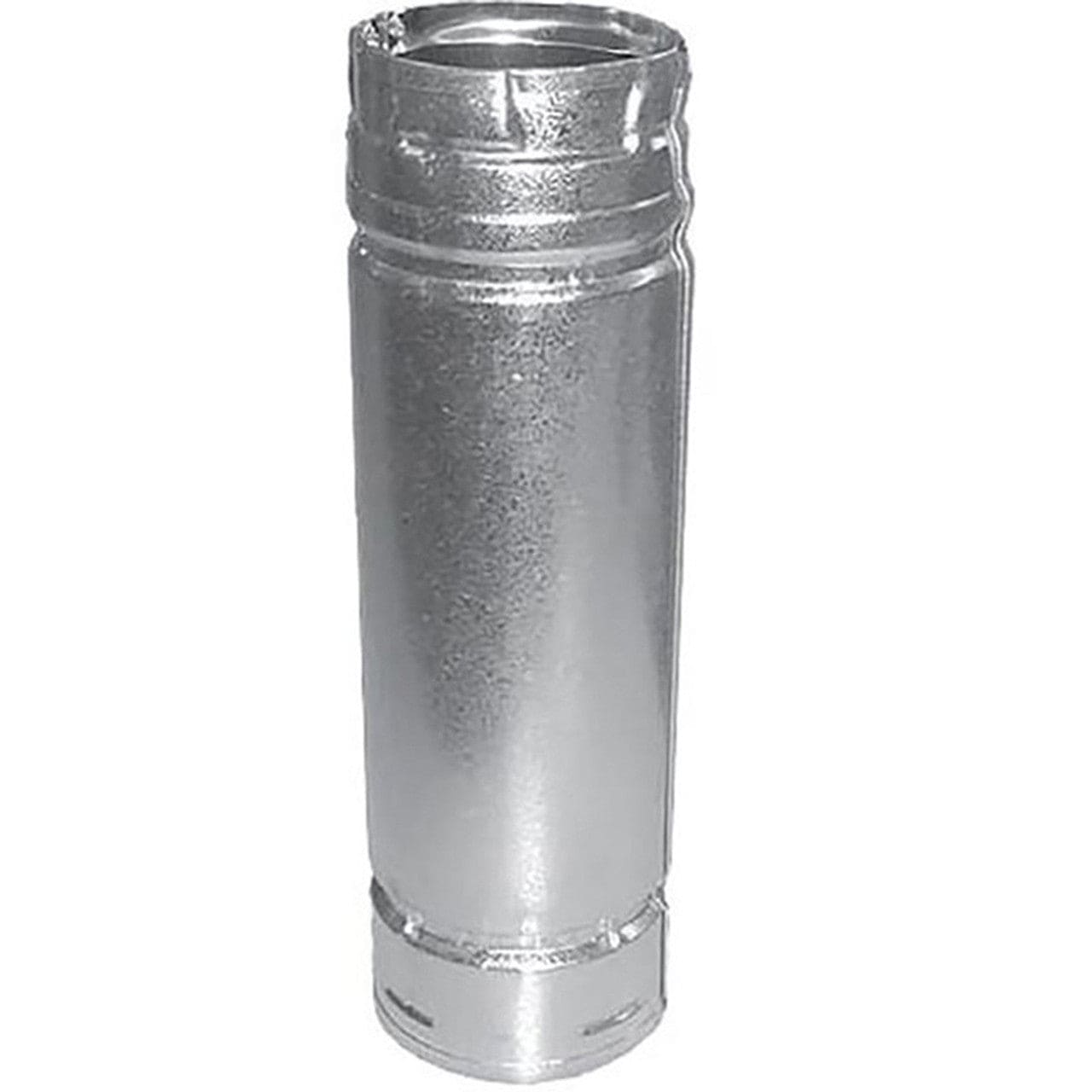 3" x 36" PelletVent Pro Double-Wall Galvalume Pipe Length - 3PVP-36 - Chimney Cricket