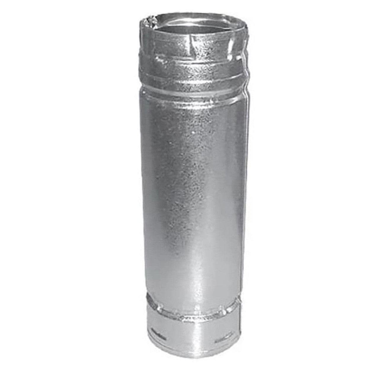 3" x 60" PelletVent Pro Double-Wall Galvalume Pipe Length - 3PVP-60 - Chimney Cricket