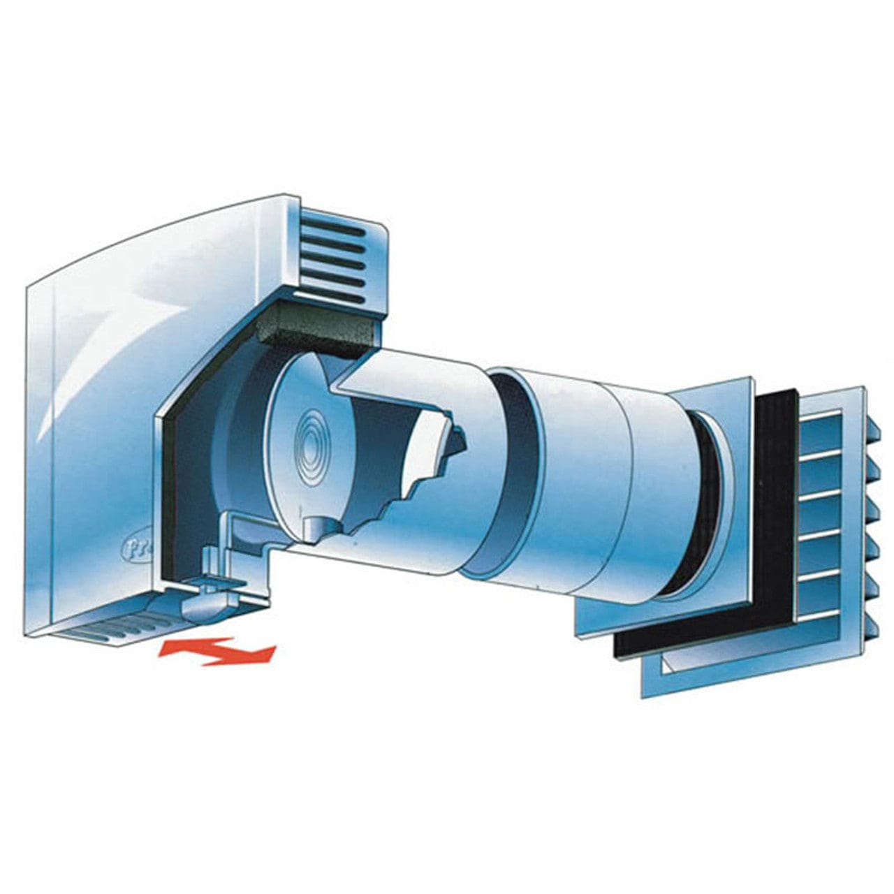 4" Round Air Supply Ventilator - ASV-90 - Chimney Cricket