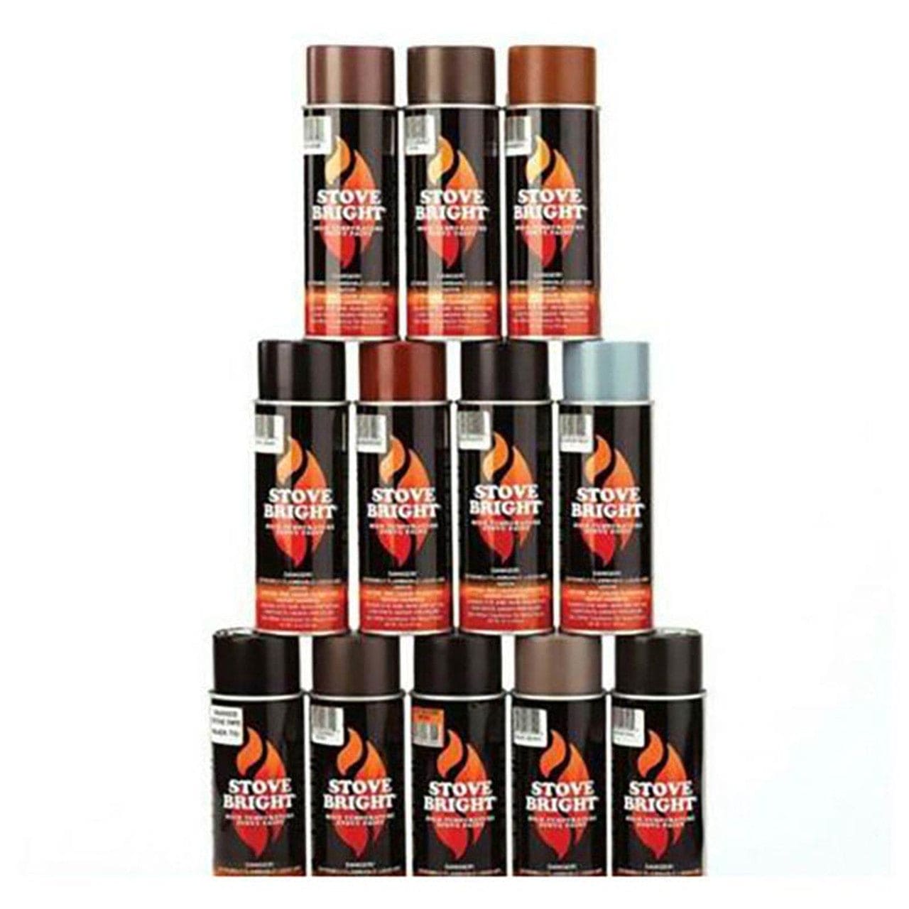 Stove Bright Dovre Mahogony Vent Pipe Paint - 1A64EN9213 - Chimney Cricket