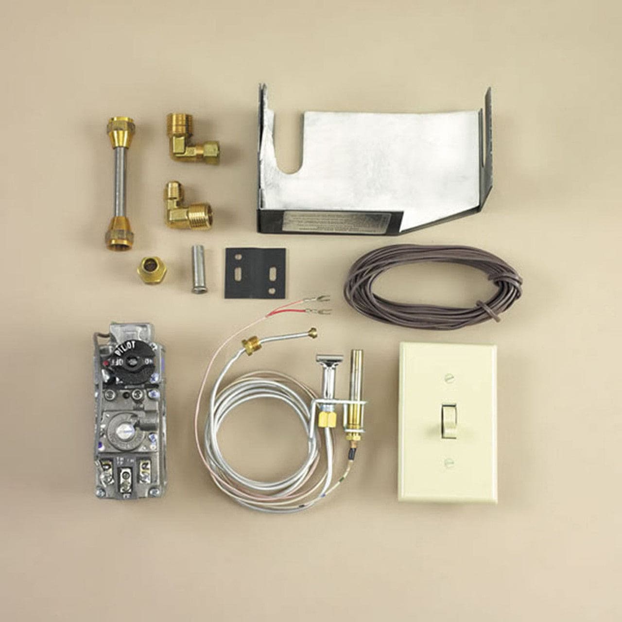 Hargrove RGA 2-72 Approved Natural Gas Logs Millivolt Valve Kit - RME-PO - Chimney Cricket