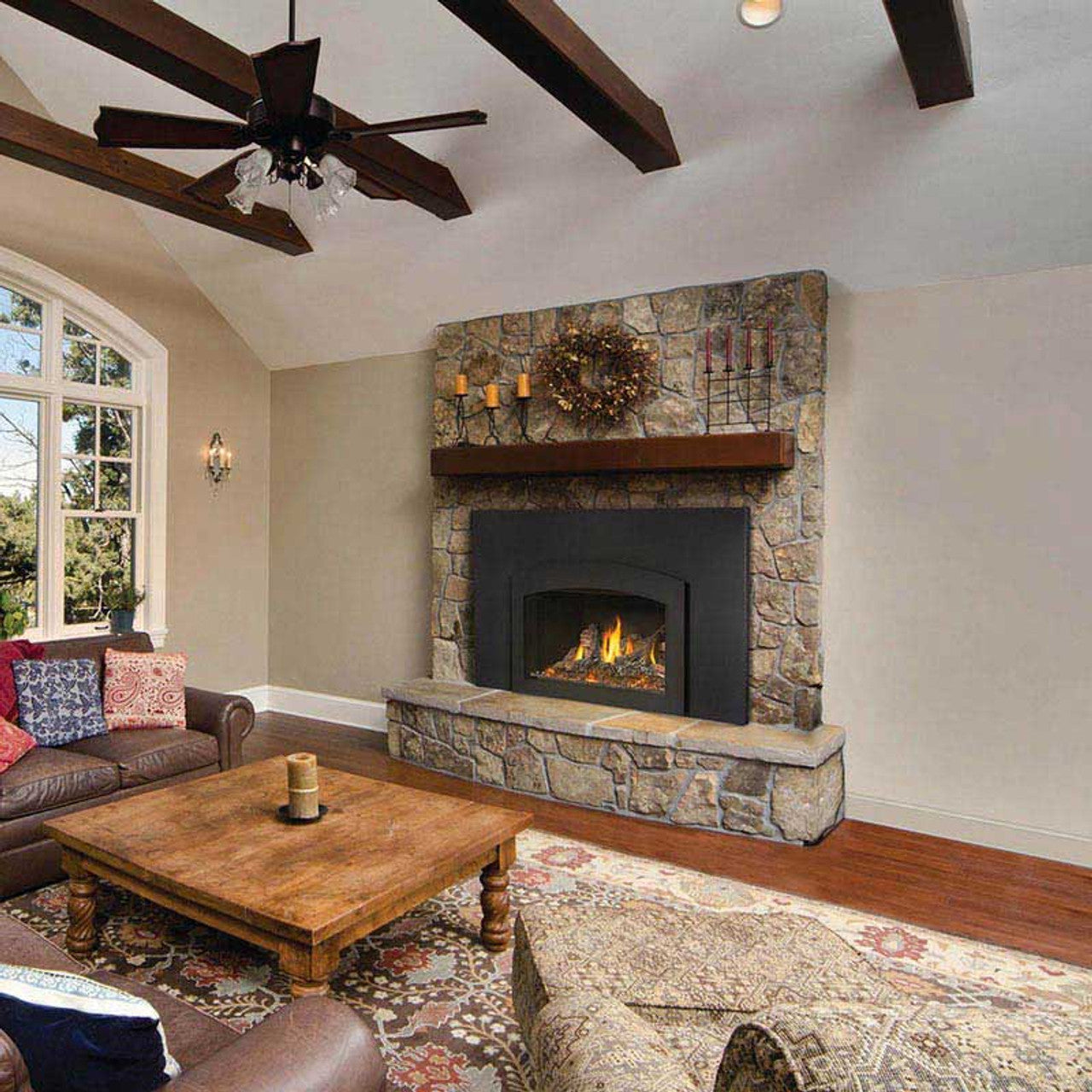 Napoleon OAKVILLE X3 Direct Vent Electronic Ignition Natural Gas Fireplace Insert - GDIX3N - Chimney Cricket