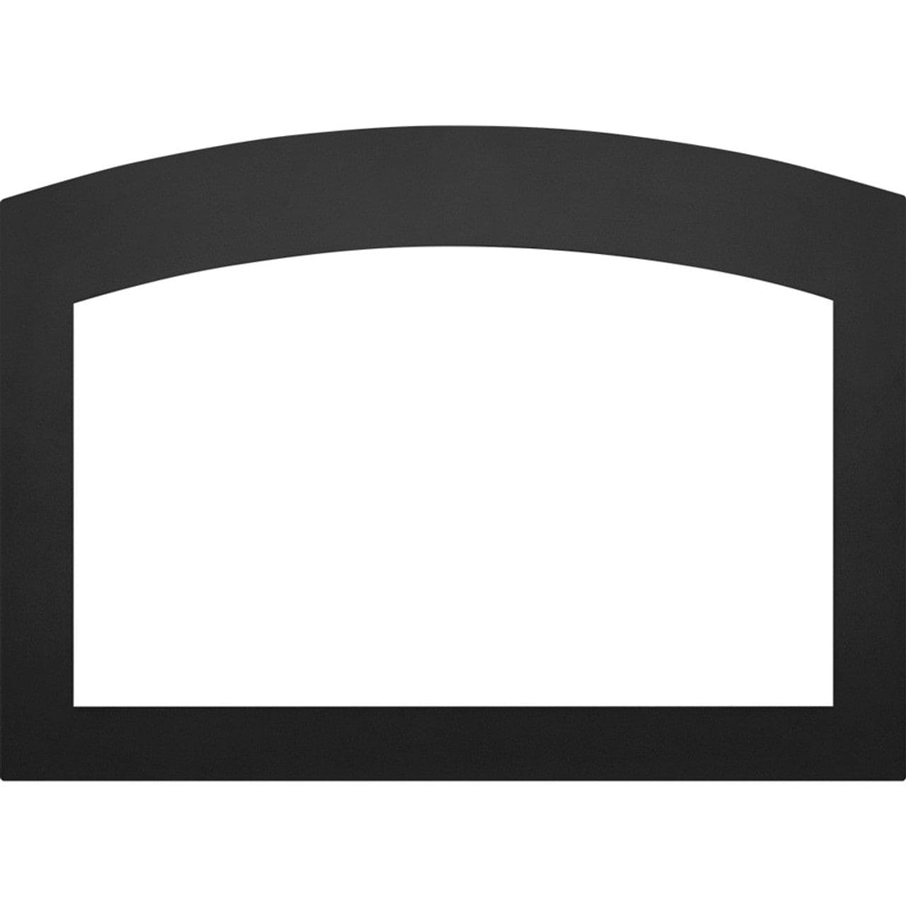 Black Small 4-Sided Arch Faceplate - SABK4F3B3 - Chimney Cricket