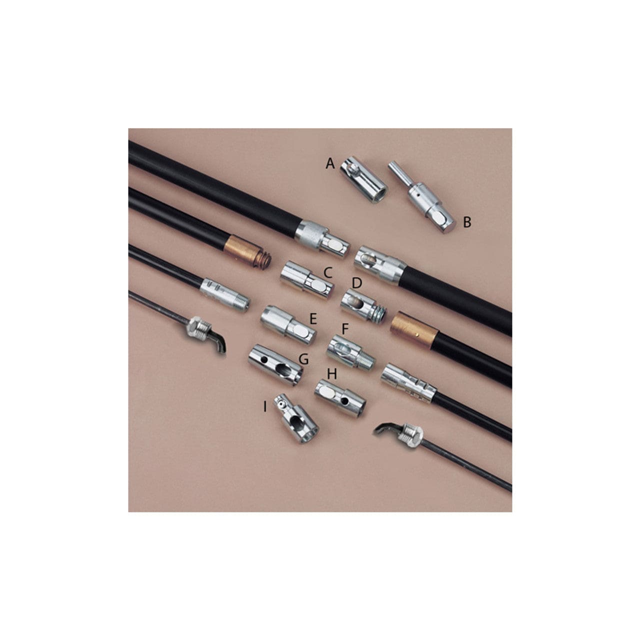 (H) Rotary Cleaning ButtonLok Replacement Male End - 2401 - Chimney Cricket