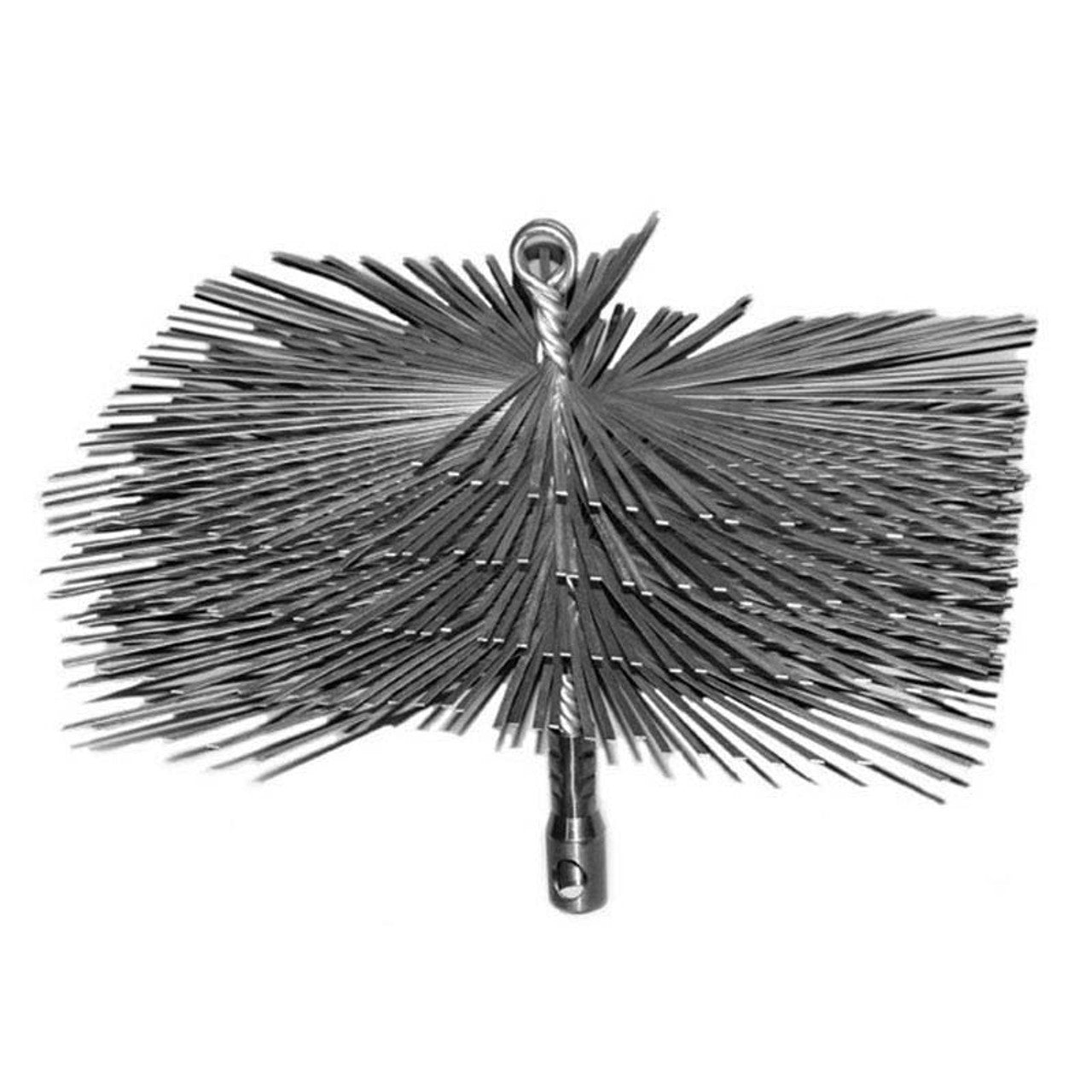 8" X 12" ButtonLok Rectangular Flat Wire Brush - HF812B - Chimney Cricket