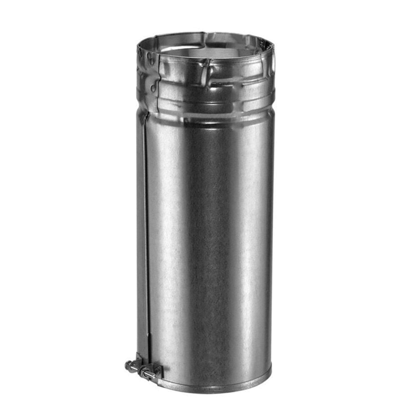 4" Type B Gas Vent 3" - 10" Adjustable Pipe - 4BV12A - Chimney Cricket