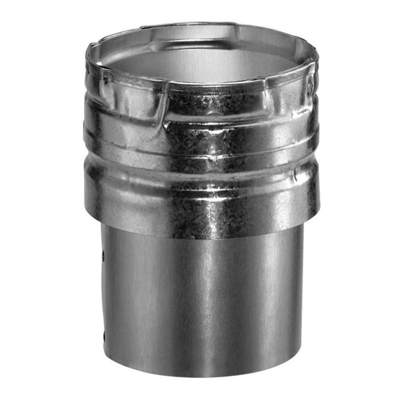 4" Type B Gas Vent Draft Hood Connector - 4BVC - Chimney Cricket