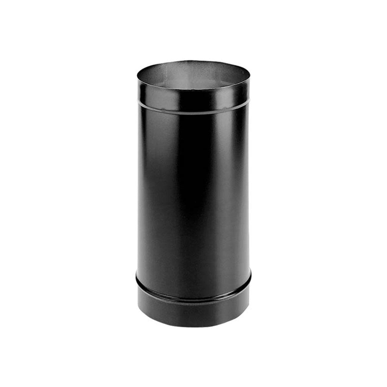8" x 48" DuraVent DuraBlack Welded Black Stove Pipe - 8DBK-48 - Chimney Cricket