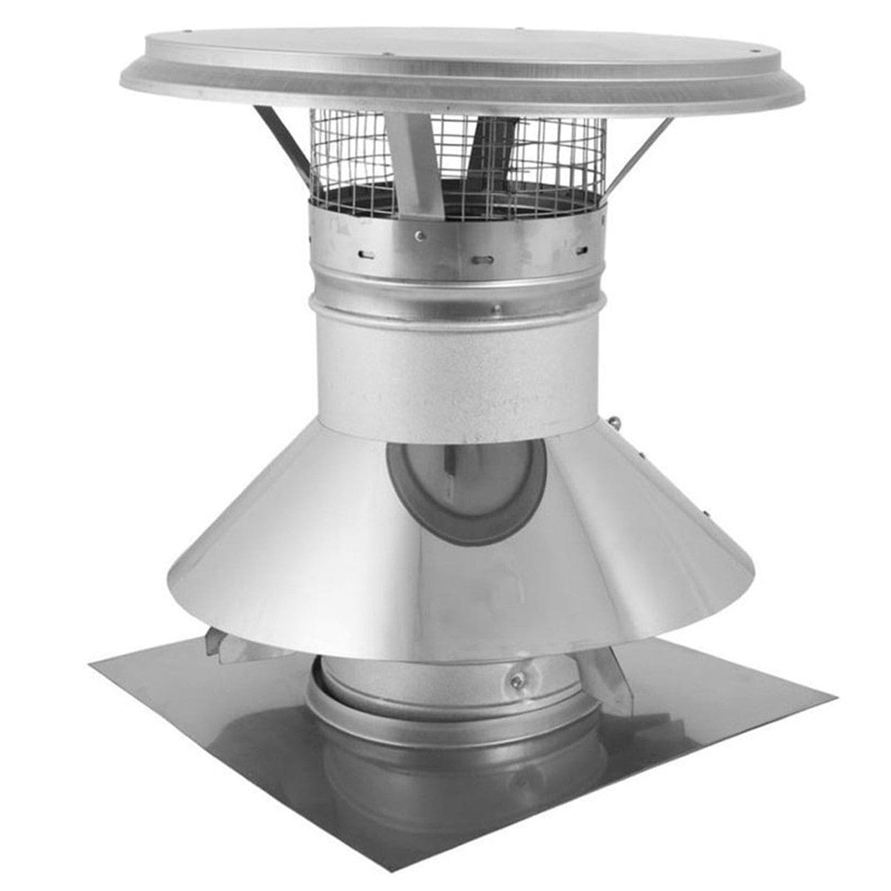 8" DuraVent DuraLiner 13" x 18" Round Extend-A-Cap Kit - 8DLR-KXC18 - Chimney Cricket