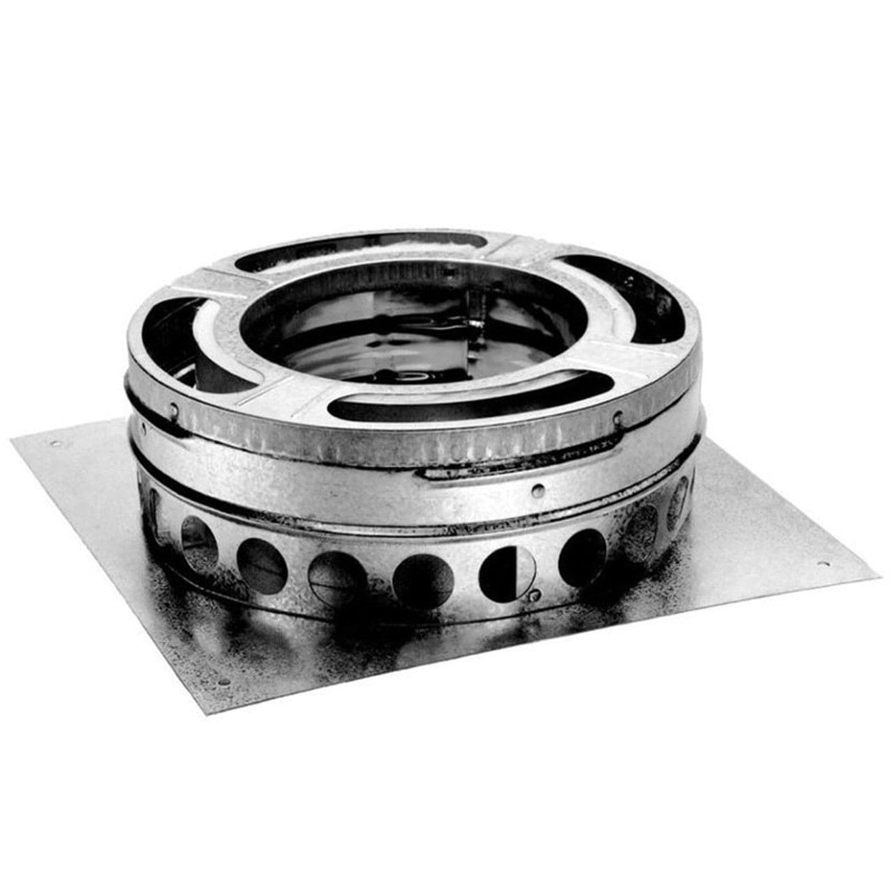 8" DuraVent DuraPlus Zero Clearance Adaptor Base Plate - 8DP-BP - Chimney Cricket