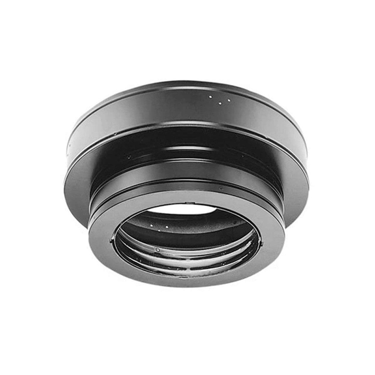 6" DuraVent DuraTech Black Round Ceiling Support - 6DT-RCS - Chimney Cricket