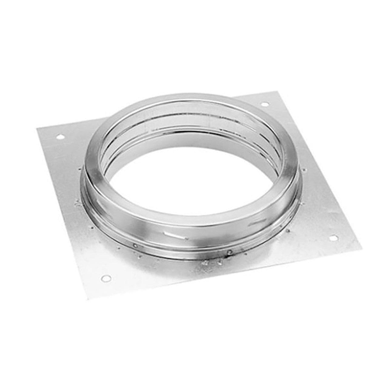 6" DuraVent DuraTech Double-Wall Galvanized Anchor Plate - 6DT-AP - Chimney Cricket