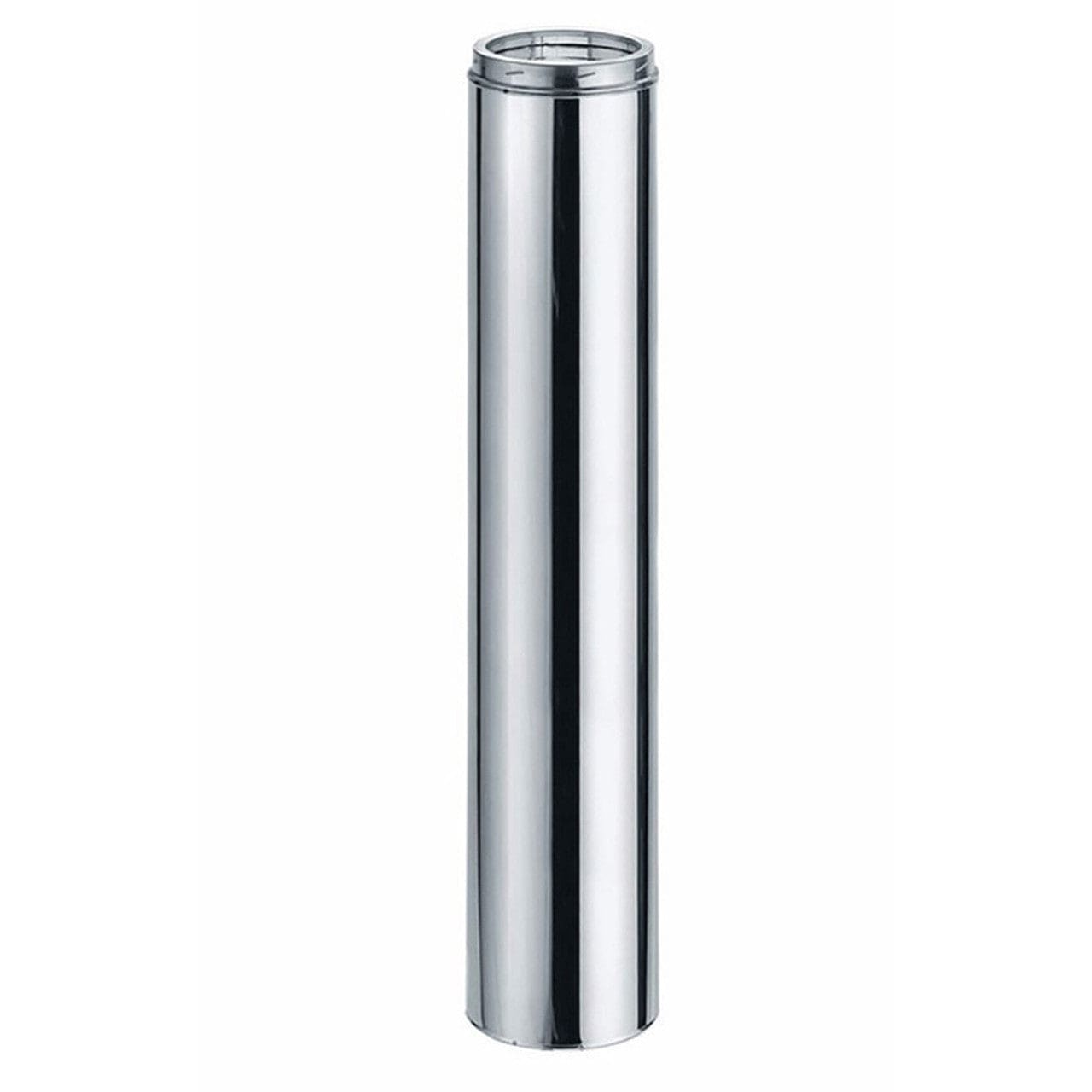 8" x 48" Duravent DuraTech Factory-Built Double-Wall Galvalume Chimney Pipe - 8DT-48CF - Chimney Cricket
