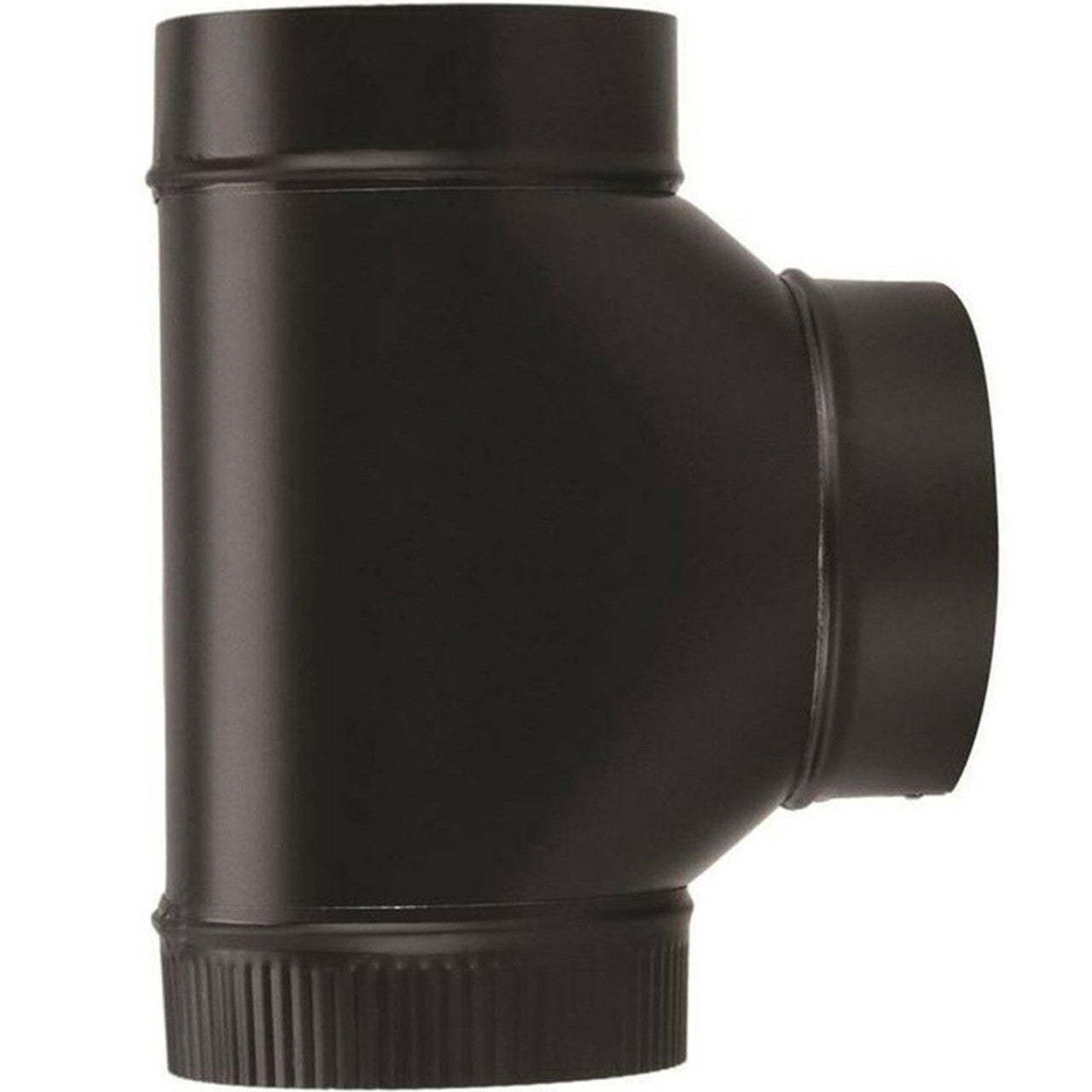 6" Snap-Lock Black Tee - BM0083 - Chimney Cricket