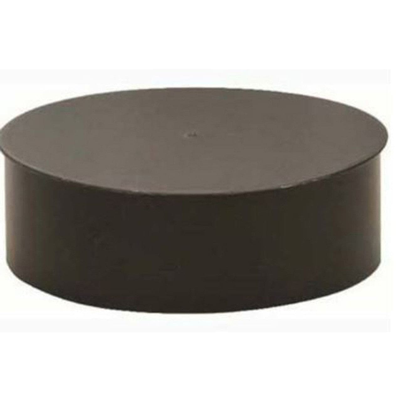 8" Snap-Lock Black Tee Cover - BM0031 - Chimney Cricket