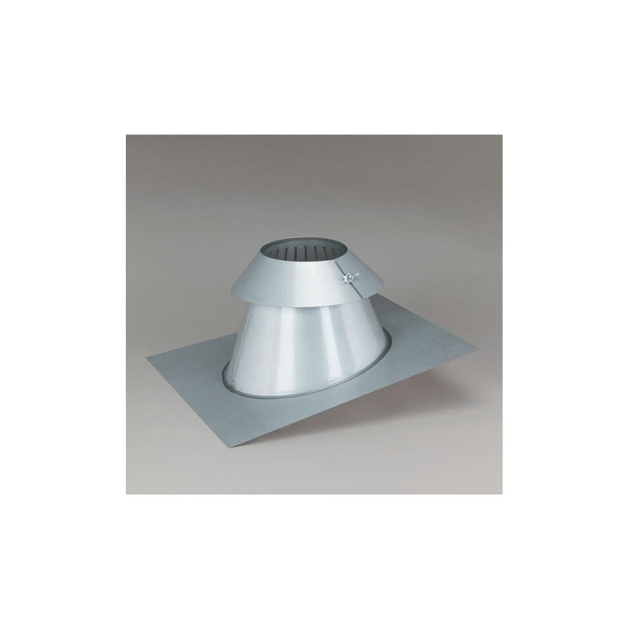 8" Selkirk SuperPro Flashing with 0/12 - 6/12 Pitch includes Storm Collar - JSC8AAF - Chimney Cricket