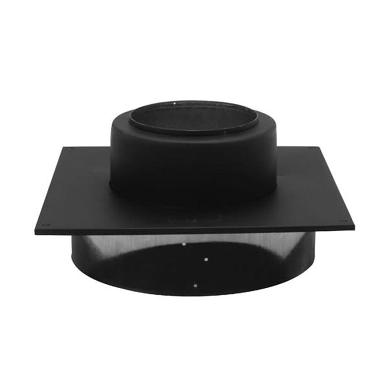 6" Selkirk Ultra-Temp Square Plate Finish Support Package - 206410 - Chimney Cricket