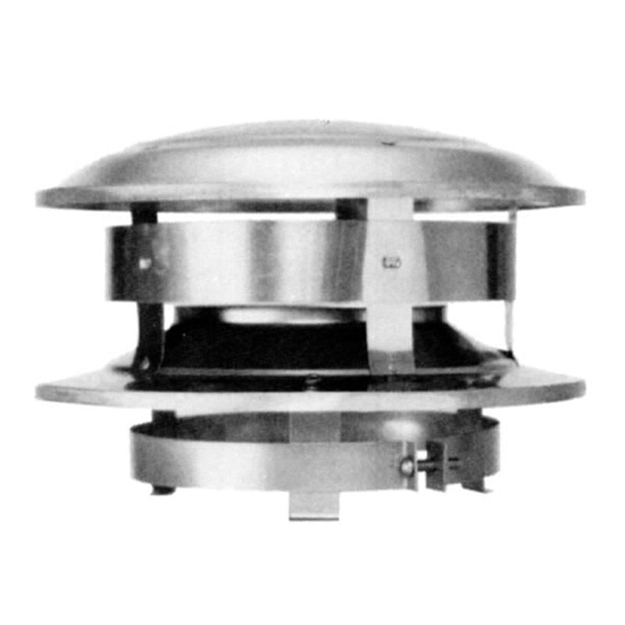 6'' Selkirk Round Top Chimney Cap - 206800 - Chimney Cricket