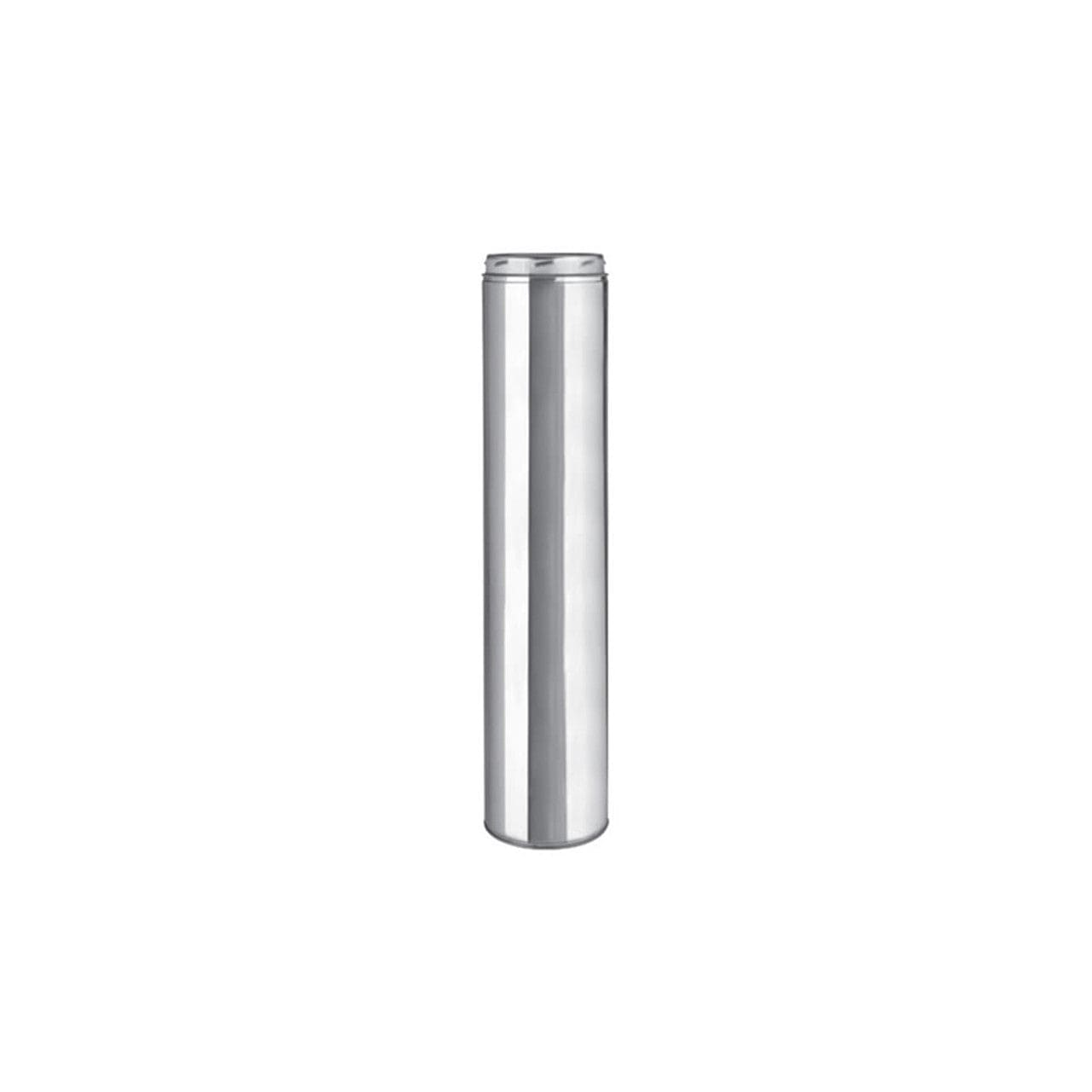 8" Insulated Stainless Steel Ultra-Temp 36" Chimney Length - 208036U - Chimney Cricket