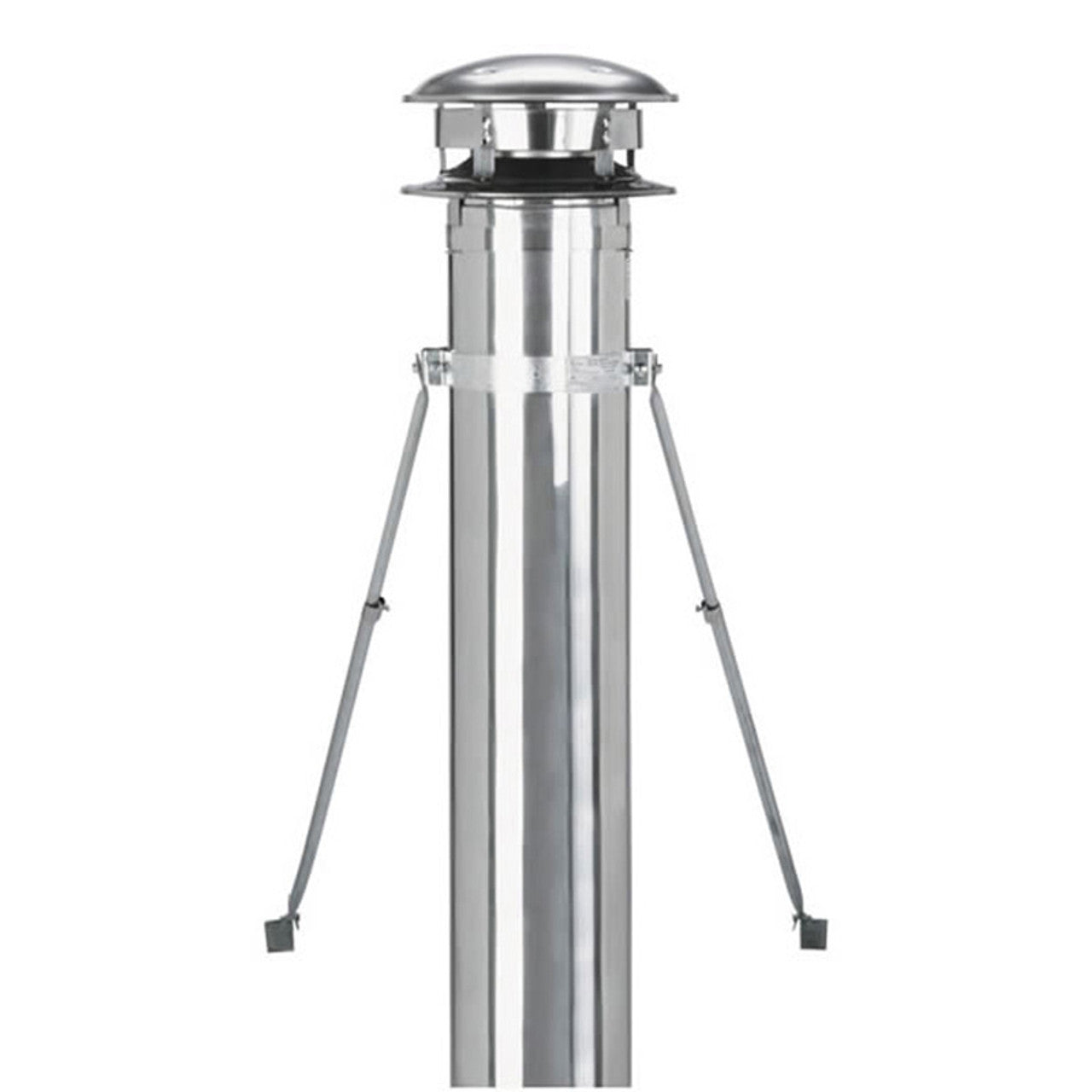 8" Selkirk Ultra-Temp Roof Brace Kit - 208440 - Chimney Cricket