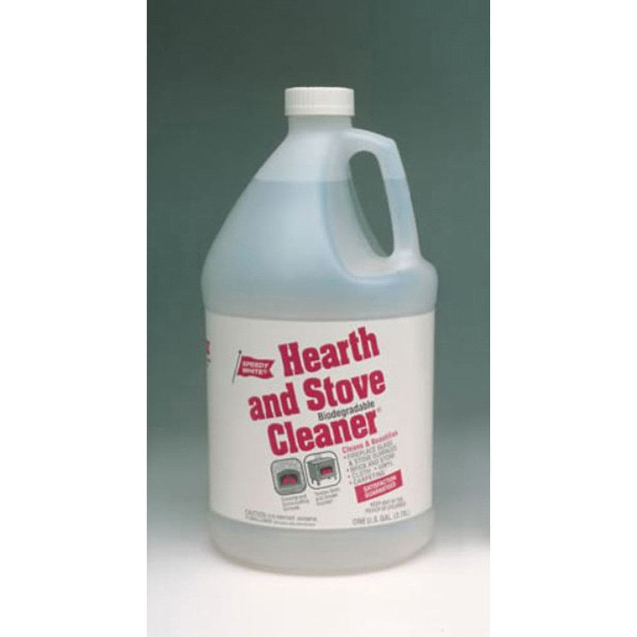 (1 Case of 4 Gallons) Speedy White Hearth And Stove Cleaner - Chimney Cricket