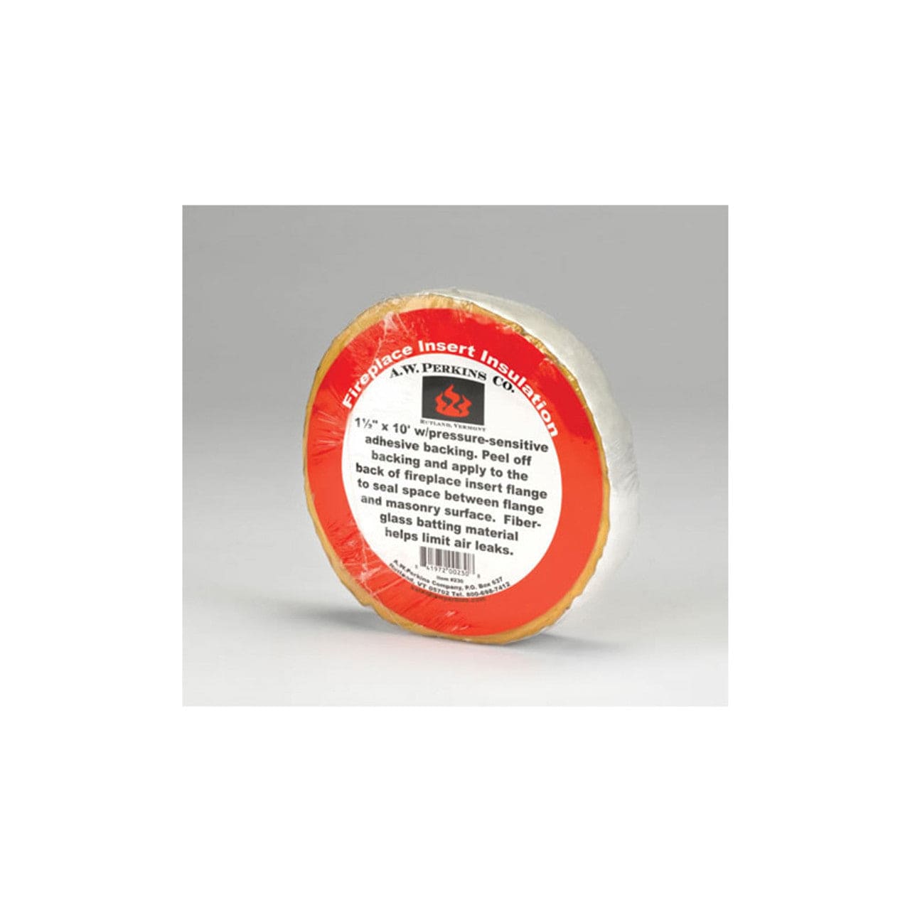 1.5" x 10' Self-Adhesive Fiberglass Insulation - 230 - Chimney Cricket