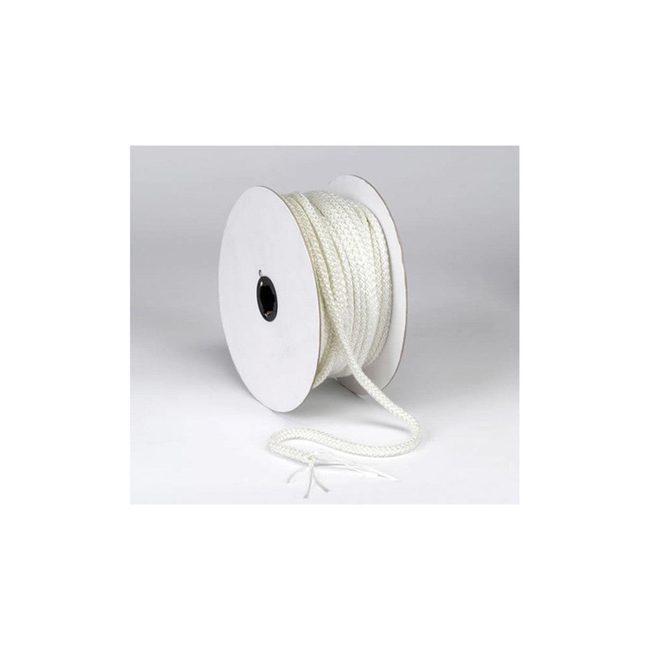 3/8" X 132' HomeSaver White Gasket Rope - 1722 - Chimney Cricket