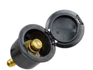 Cavagna Euro Fill Valve with Black Cap and Housing - 68.0.390.0065 - Chimney Cricket