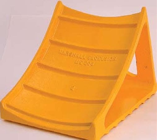 Chock Block - Aluminum Yellow (CB12) - Chimney Cricket