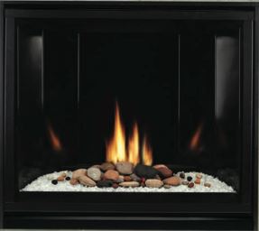 Empire Premium 32" Tahoe Clean-Face Direct Vent Contemporary Fireplace - Natural Gas - Chimney Cricket