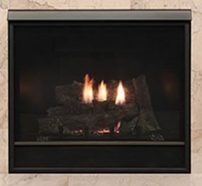 Empire WMH Deluxe 36" Tahoe Clean-Face Direct Vent Fireplace with IPI Control, NG - Chimney Cricket