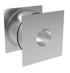 Duravent 6" Diameter FasNSeal Insulated Wall Pass Through - 810016476 ** - Chimney Cricket