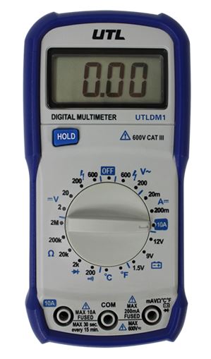 UTL Digital Multimeter Manual Ranging - Chimney Cricket