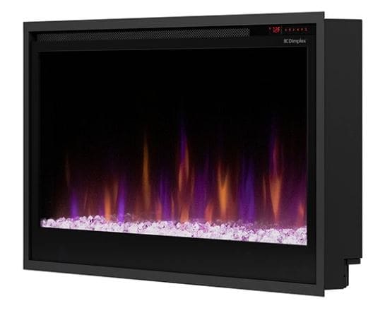 Dimplex 36" Multi-Fire SL Slim Built-In Linear Electric Fireplace - PLF3614-XS - Chimney Cricket