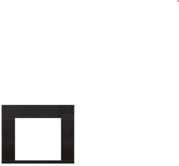 Dimplex Revillusion 40" Installation Trim - For Model RBF24 - RBF24TRIM40 - Chimney Cricket