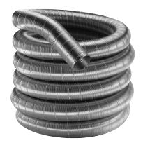 Duravent 6" x 35' DuraFlex AL Length - 6DFA35, 810003027 - Chimney Cricket