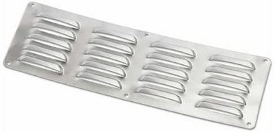 Hpc 14" X 4-1/2" Stainless Steel Louvered Enclosure Vent