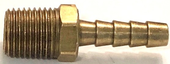 1/8" MIP x 1/4" I.D. Hose Barb - Chimney Cricket