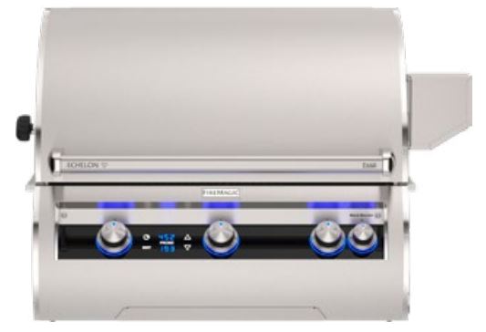 FM E660i Echelon 30" Built-In Grill with Digital Thermometer, LP - E660I9E1P - Chimney Cricket