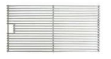FM Stainless Steel Rod Cooking Grids (Set of 2) for D (Deluxe) Grills - 3537S2 - Chimney Cricket
