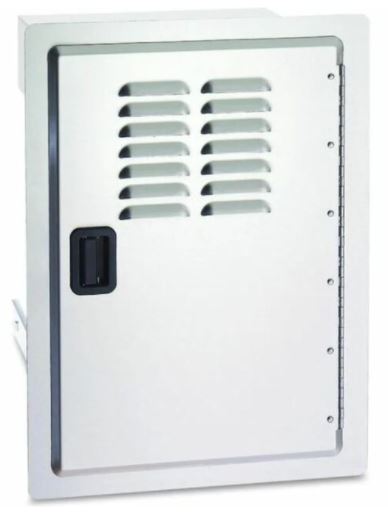 FM Legacy Single Access Door with Tank Tray and Louvers (20½ x 14½) - Chimney Cricket
