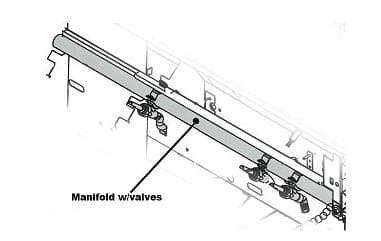 FM Manifold with Valves and Fittings for A790i Built-In Grill with Backburner - 2418022 ** - Chimney Cricket