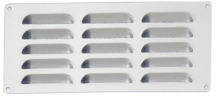 FM Louvered Venting Panel for Island Enclosures - Chimney Cricket