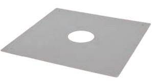 Duravent 3" Diameter FasNSeal Firestop/Flat Flashing - 810003127 (CS6) ** - Chimney Cricket