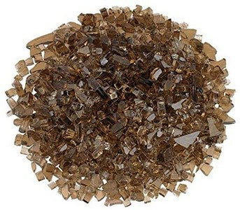Hpc Copper Decorative Firepit Glass