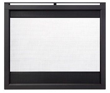 Monessen Firescreen Front - Black - Chimney Cricket
