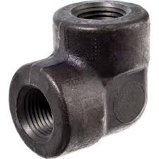Forged Steel 90 Degree Elbow, Sch.80, Class 3000, 1" - Chimney Cricket